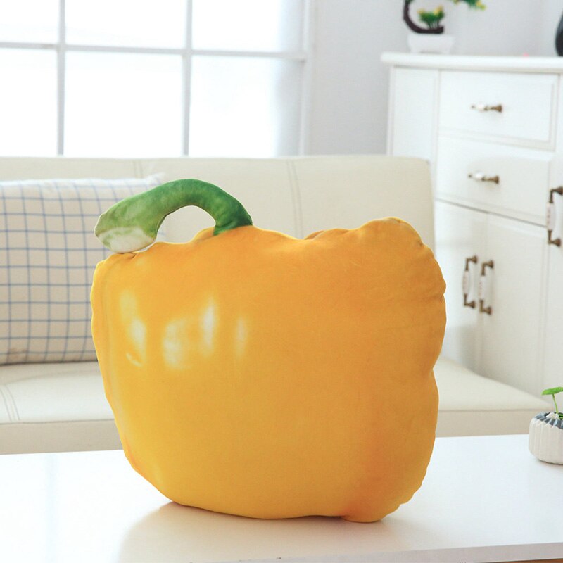 40-60cm Simulation Vegetable Pillow Cushion Vegetable Plush Dolls Potato Broccoli Cabbage Pea Pepper Plush Toy Creative Home