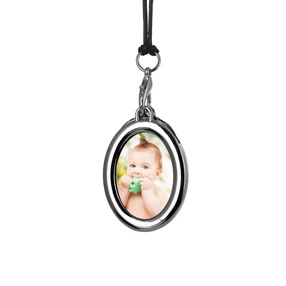 Creative Car Pendant Photo Frame Auto Ornaments Interior Rear View Mirror Decoration Love Family Girl Friends Photos Cars