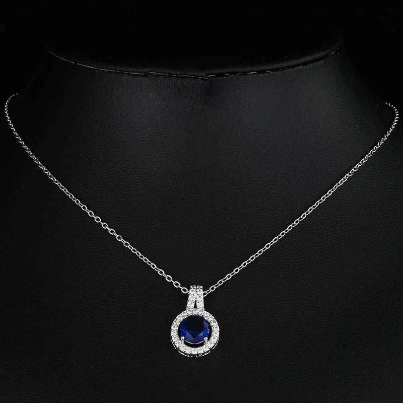 Nigerian Water Drop Cubic Zirconia Wedding Jewelry Sets Inlay Luxury Crystal Bridal Jewelry Set for Bridesmaids AS099