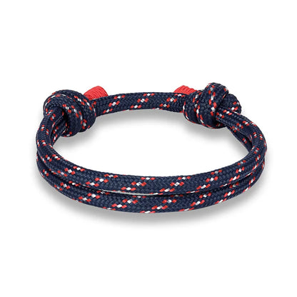 MKENDN New Arrival High Quality Braided Rope Multi-Layer Survival Bracelets Men Trendy Simple Coloful Male Braid Anklets Women