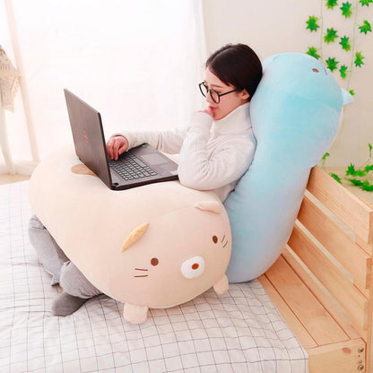 1pc 90cm Cute Corner Bio Pillow Japanese Animation Sumikko Gurashi Plush Toy Stuffed Soft Valentine for Baby Girl