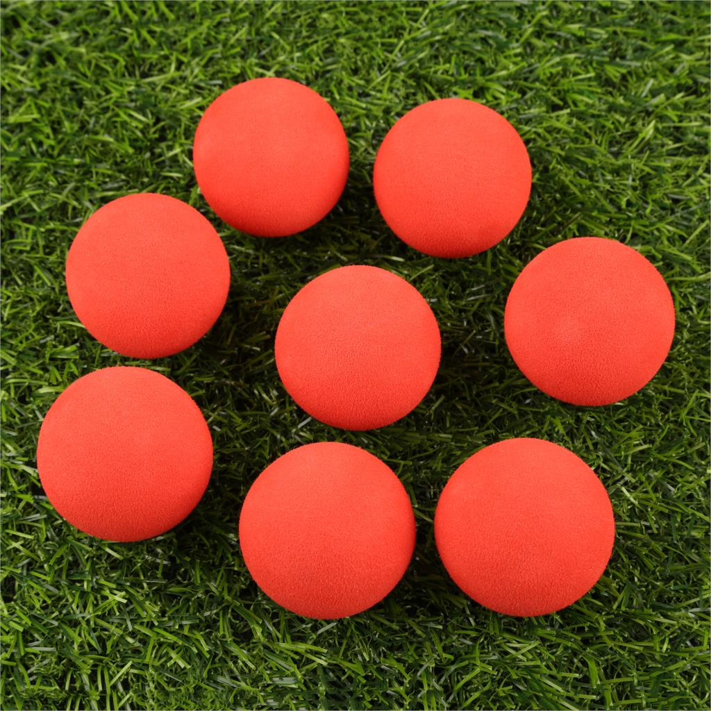 10Pcs/Lot EVA Foam Golf Balls Soft Sponge Balls for Outdoor Golf Swing Practice Balls for Golf/Tennis Training Solid 7 Colors