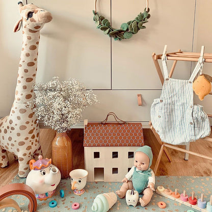 67cm Big Size Simulation Giraffe Plush Toys Soft Stuffed Animal Giraffe Sleeping Doll Toy for Boys Girls Birthday Kids Toy