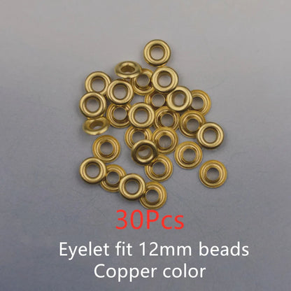 SNASAN Silicone Mold for 12mm 16mm Beads With Big Hole Jewelry Making Necklace Bracelet Bead Epoxy Resin Silicone Mould Handmade