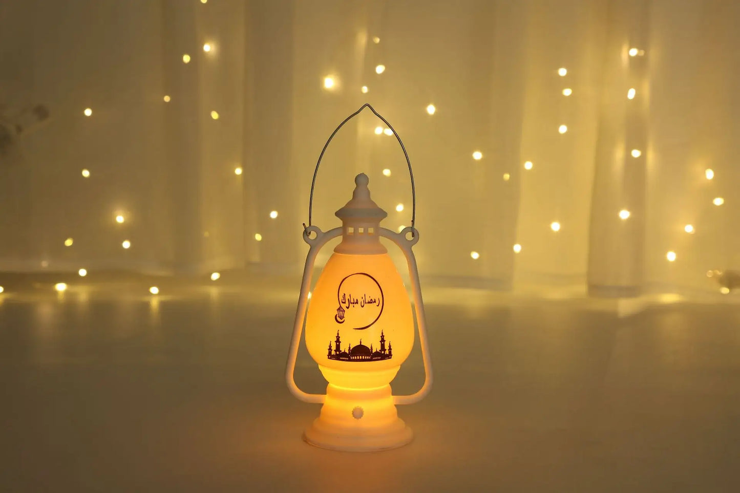 EID Mubarak LED Wind Lights Ramadan Decoration for Islamic Muslim Home Festival Party Decor Ramadan Kareem Eid Al Adha