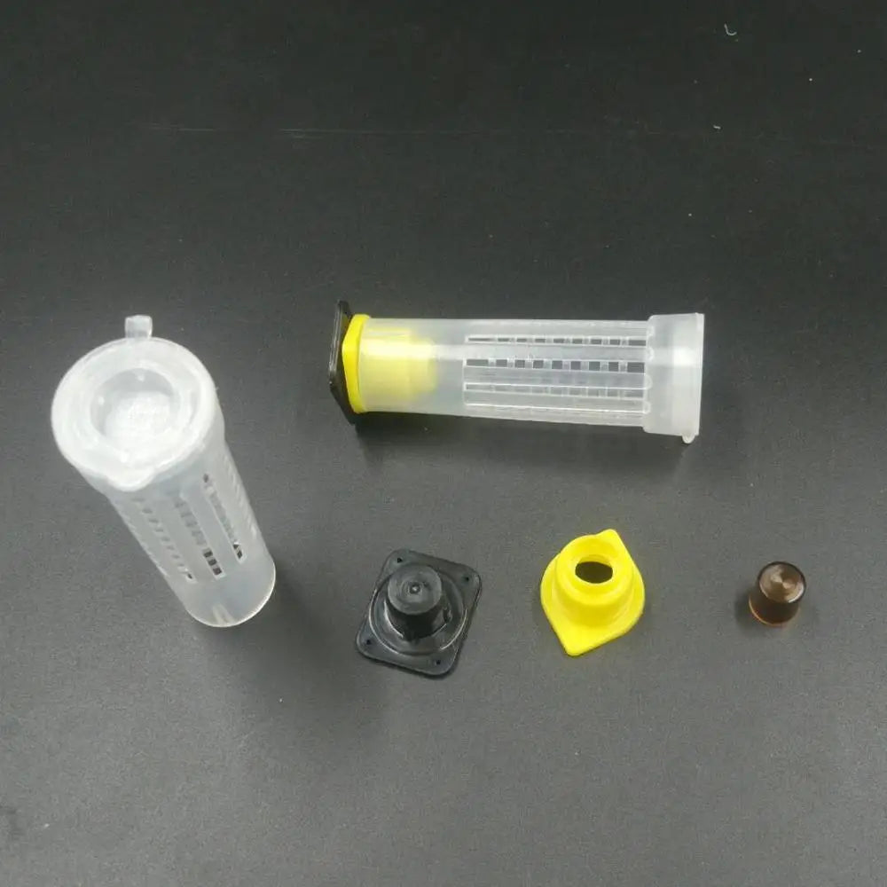 1Set Bees Tools Cages King Queen Rearing Cupkit System Beekeeping Catcher Box Cell Cups Cage Nicot Complete Brood Kit Apicultura