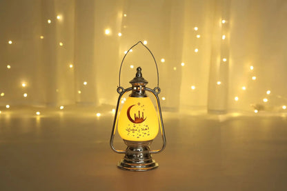 EID Mubarak LED Wind Lights Ramadan Decoration for Islamic Muslim Home Festival Party Decor Ramadan Kareem Eid Al Adha