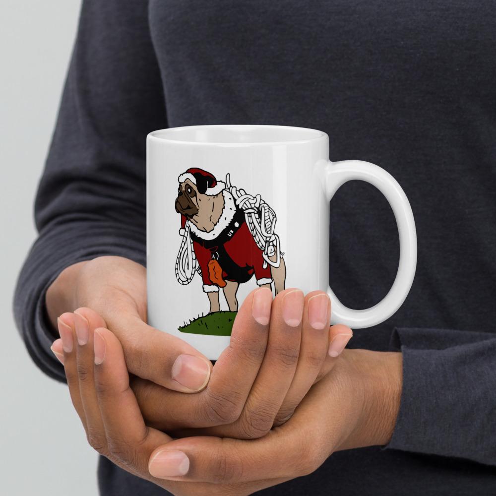 Vinny the Pug Christmas Mug #2