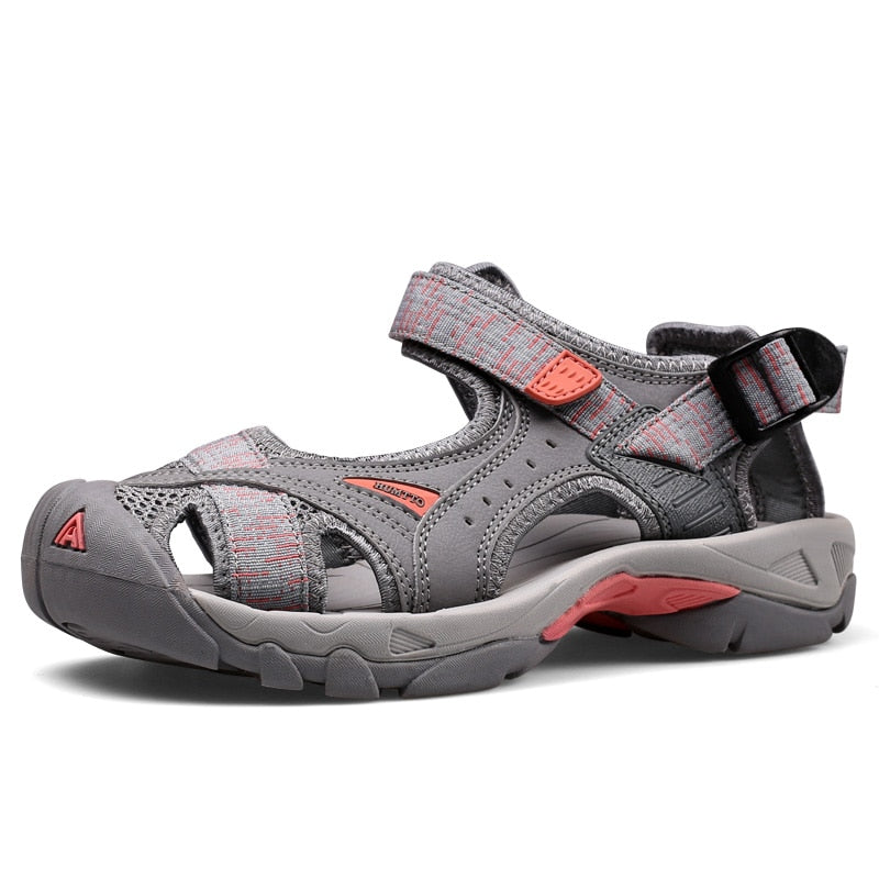 HUMTTO Outdoor Women's Upstream Shoes Breathable Summer Aqua Shoes Rubber Air Mesh Sandals Wading Quick Drying Beach Sneakers