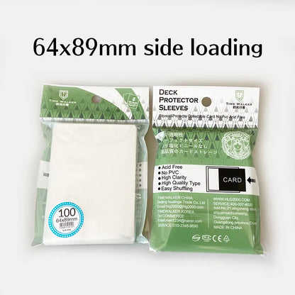 Black Lotus Acid Transparent Perfect Fit Cards Sleeves Perfect Size Clear Inner Card Cover for MGT/PKM/LOR/STAR 64.5x89mm