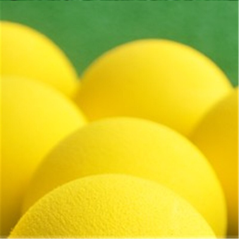 20Pcs 50mm Golf Practice Balls EVA Foam Soft Monochrome Balls for Outdoor Golf Ball for Golf Training Solid Color