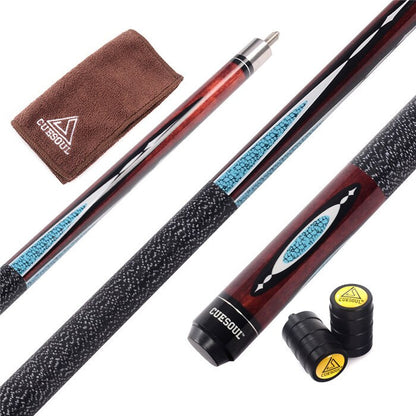 CUESOUL Pool Cue Stick With 11.5mm/12.75mm Cue Tip Come With Cue Joint/Shaft Protector