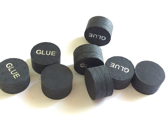 Xmlivet 10pcs 14mm Billiards Pool Cue Tips in SS/S/M/H Black Imported 9layers Tips High Quality Like Kamui Tips Can Customize