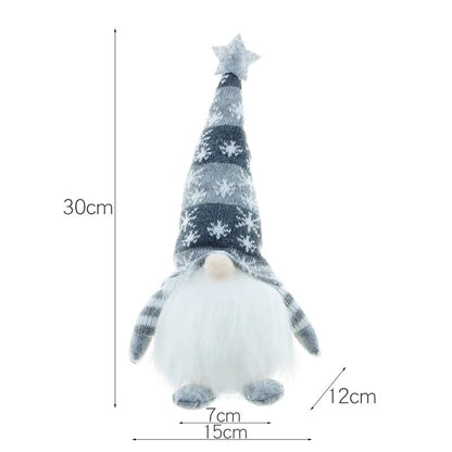 Christmas Gnomes Elf Doll Christmas Home Decoration Christmas Tree Decoration Natal Navidad Plush Toys Happy New Year 2023