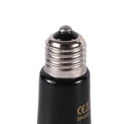 Pet Reptile Far Infrared Ceramic Heating Lamp 110v/220v Heat Emitter Light Bulb 25W 50W 75W 100W 150W 200W Animal Hatch Heating