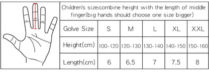1 Pair Golf Gloves for Kids Left Hand Right Hand Glove Breathable Soft Fabric Blue Pink Child Golf Glove