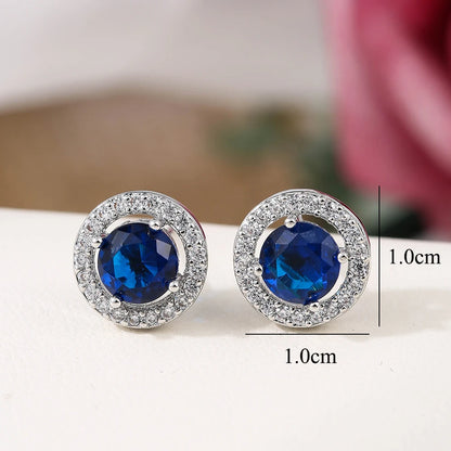 Nigerian Water Drop Cubic Zirconia Wedding Jewelry Sets Inlay Luxury Crystal Bridal Jewelry Set for Bridesmaids AS099