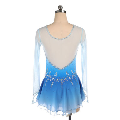 Custom Girls One Piece Sleeveless Shiny Sequins Gymnastics Ballet Leotards