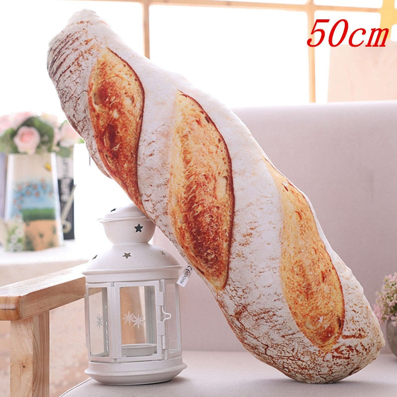 Creative Simulational Plush Bread Burger Shape Pillow Funny Food Nap Pillow and Cushion Kids Toy Birthday