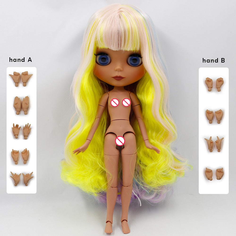 ICY DBS Blyth Doll 1/6 Joint Body DIY BJD Toys Fashion Dolls Girl Special Offer on Sale With Hand Set A&B