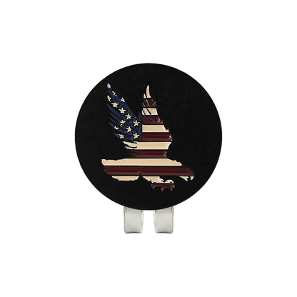 Golf Ball Mark With Golf Hat Clip Magnetic Alloy Birdie One Putt Eagle Tiger Cap Glove Design Golf Marker Men Women Drop Ship