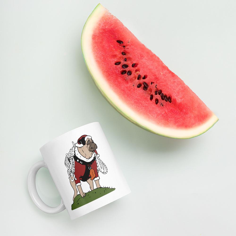 Vinny the Pug Christmas Mug #2