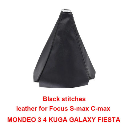 5/ 6 Speed Gear Shift Knob With Leather Boot for Ford Focus MK2 II FL 2005 2006 2007 2008 2009 2010 2011 2012 2013 2014