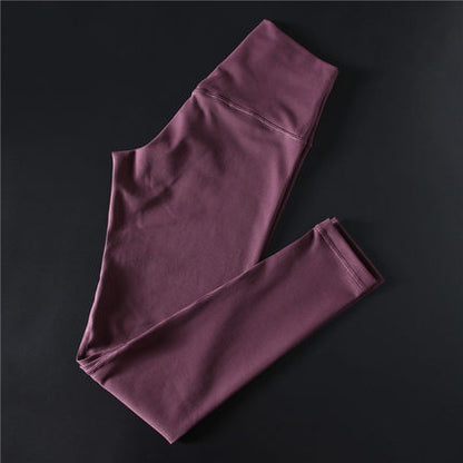Super Stretchy Gym Tights Tummy Control Yoga Pants With Hidden Pocket High Waist Sport Leggings Push Up Running Pants Women