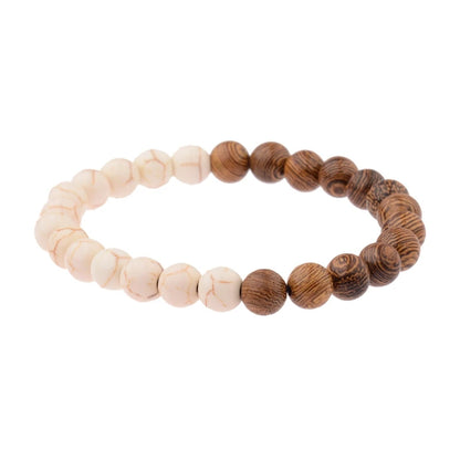 Men Bracelet Natural Moonstone Bead Tibetan Buddha Bracelet Chakra Lava Stone Diffuser Bracelets Men Jewelry
