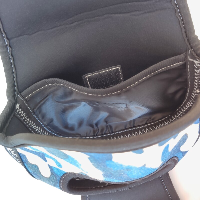 SBR Cloth Camouflage Spinning Fishing Reel Bag for Fishing Line Wheel Protection Spinning Reel Package Fishing Storage Bag