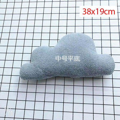 Cute 3 Sizes Cloud Shaped Pillow Cushion Stuffed Plush Toy Bedding Baby Room Home Decoration
