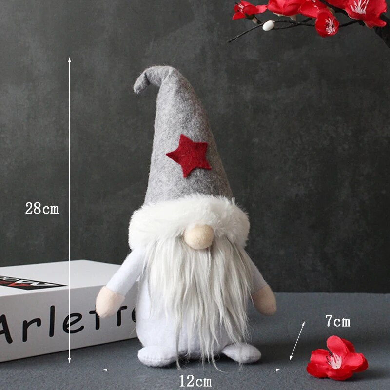 Christmas Gnomes Elf Doll Christmas Home Decoration Christmas Tree Decoration Natal Navidad Plush Toys Happy New Year 2023