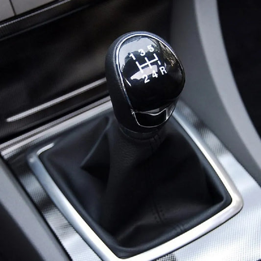 5/ 6 Speed Gear Shift Knob With Leather Boot for Ford Focus MK2 II FL 2005 2006 2007 2008 2009 2010 2011 2012 2013 2014