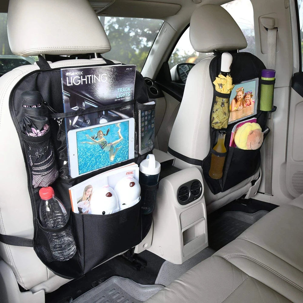 New Arrival Convenient Car Seat Back Organizer Multi-Pocket Storage Bag Box Case Car Storage Bag Tablet Holder Storage Organizer
