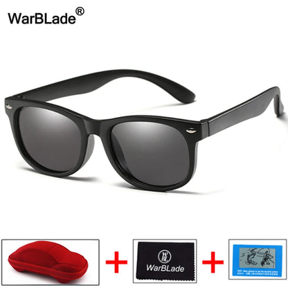 New Kids Polarized Sunglasses Children Boys Girl Sun Glasses Silicone Safety Glasses UV400 Eyewear Baby Shades Oculos With Boxes