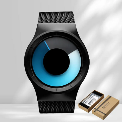Creative Quartz Watches Men Top FASHION Brand Casual Stainless Steel Mesh Band Unisex Watch Clock Male Female Gentleman