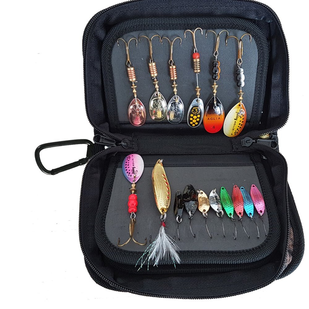 Multi-Purpose Sequins Lure Bag  Alicate Pesca Spoon Spinner Bait Fishing Bags Sac De Peche Hook Accessory Storage Bags
