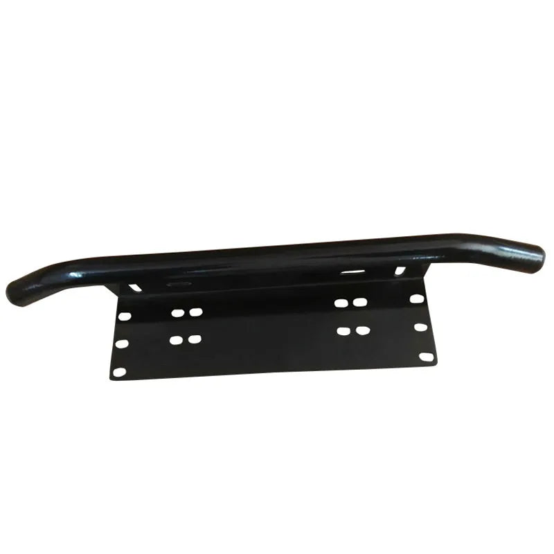 Car Bumper License Plate Mount Bracket Holder Light Bar Black Bracket for SUV Vehicle Truck Wrangler Spotlight Fixed Bracket