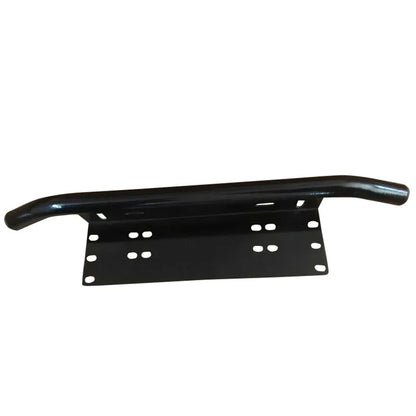 Car Bumper License Plate Mount Bracket Holder Light Bar Black Bracket for SUV Vehicle Truck Wrangler Spotlight Fixed Bracket