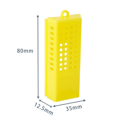 4 Pcs New Bee Cages Beekeeping Transport Cages Lengthened Yellow Prisoners Wang Cage Bee Tools