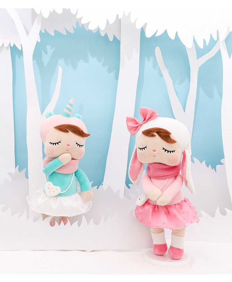 33cm New Angela Rabbit Metoo Doll Stuffed Toys Plush Animals Kids Toys for Girls Children Boys Baby Plush Toys Cartoon Soft Toys