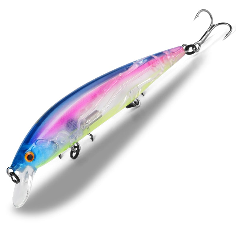 BEARKING 110mm 16g Hot Fishing Tackle A+ Tungsten System Fishing Lures Minnow Bait Suspending  Bait 16colors for Choose