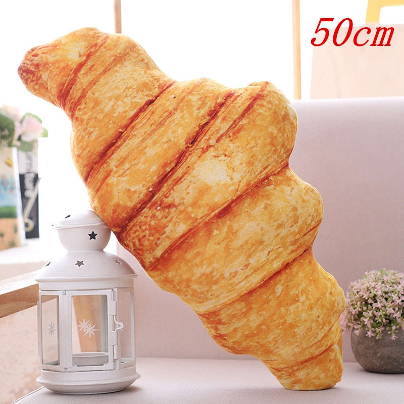Creative Simulational Plush Bread Burger Shape Pillow Funny Food Nap Pillow and Cushion Kids Toy Birthday