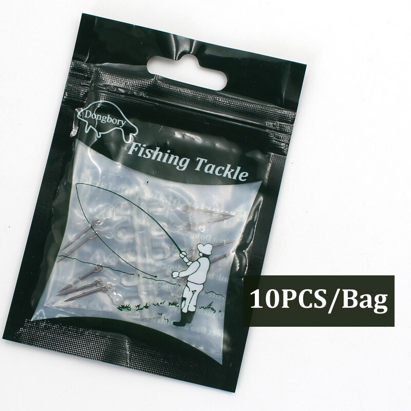 Metal Bait Spike Carp Fishing Accessories Bait Sting Boilies Pin With Clear Rubber Corn Ronnie Hair Rig Carp Feeder Tackle