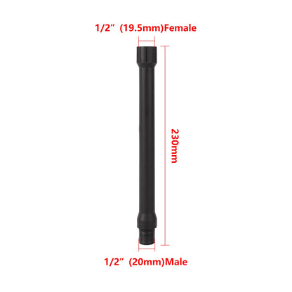 Double Outlet Impact Rocker Sprinkler Nozzle 360 Degree Rotary Jet Agricultural Garden Irrigation Sprinklers 1/2" Male Thread