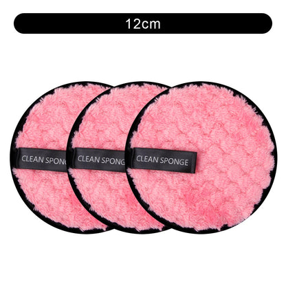 Makeup Remover Puff Reusable Make-Up Pads Washable Cleansing Cotton Microfiber Cloth Pad Skin Care Nail Art Cleaning Wipe Tools