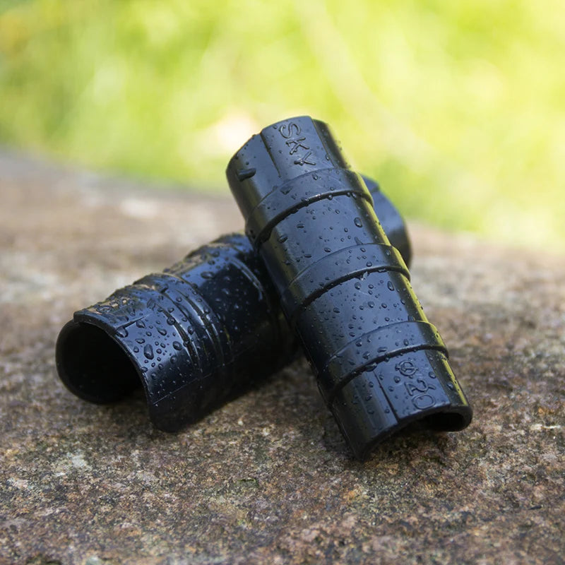 Tewango 50pcs-Pack Greenhouse Frame Pipe Tube Clip Film Net Shade Sails Clamp 20mm/22mm/25mm/32mm Garden Tools