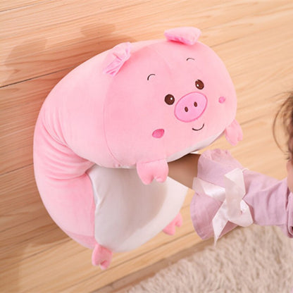 Soft Animal Cartoon Pillow Cushion Cute Fat Dog Cat Totoro Penguin Pig Plush Toy Stuffed Lovely Kids Birthday