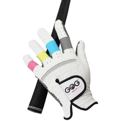 Golf Finger Toe Silicon Support Sleeve Protector Grip 8pcs/Set , Fit for Men Women, Golf Finger Protection Non Slip