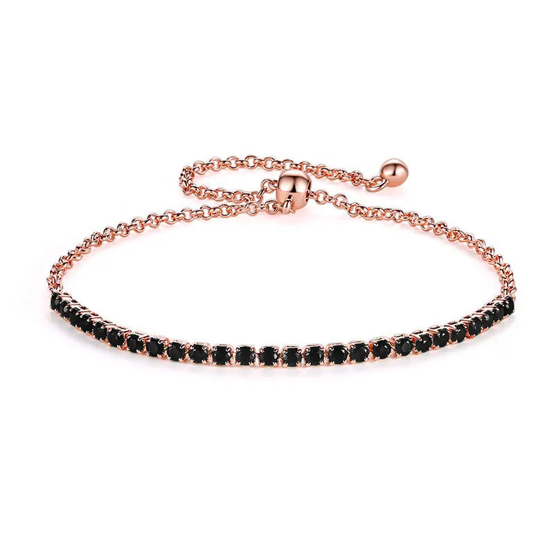 UMODE 4 Colors Cubic Zirconia Tennis Bracelet & Bangles for Women Luxury  Armbanden Voor Vrouwen Bijoux UB0124X